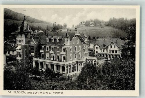 St. Blasien Kurhaus Verlag Jos. Weißenberger