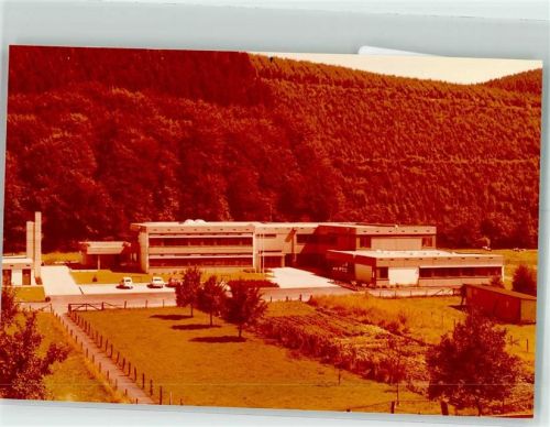 Freienohl Schwimmbad Hallenbad Foto Original aus Archiv eines Ansichtskartenverlags Ort handschriftlich