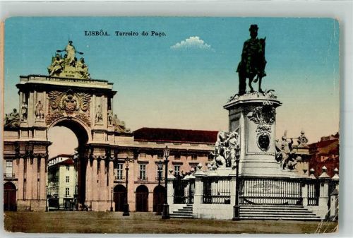 Lisboa 1922 Denkmal Terreiro do Paca