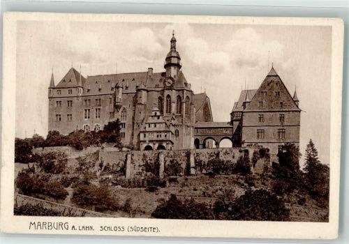 Marburg 1910 Schloss