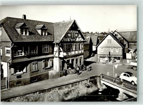Ober-Ramstadt Apotheke Apotheker-Brücke Auto Handlung