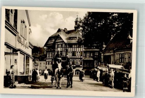 Schwarzburg Kutsche Stadtansicht