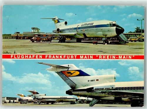 Frankfurt Rhein-Main Lufthansa Boeing 727