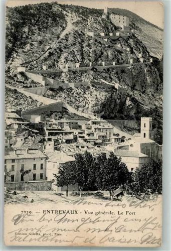 Entrevaux 1904 Burg