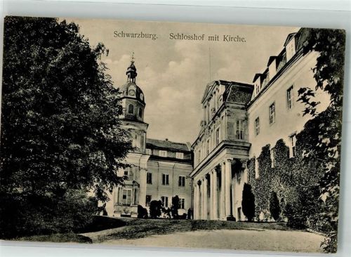 Schwarzburg Schlosshof Kirche