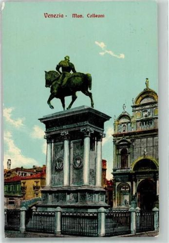 Venezia Denkmal Colleani