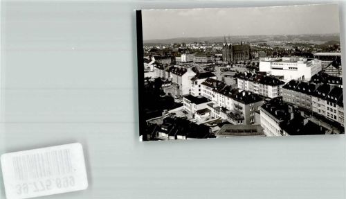 Solingen Innenstadt mit Kirche St. Clemens Foto Original aus Archiv eines Ansichtskartenverlags Ort handschriftlich