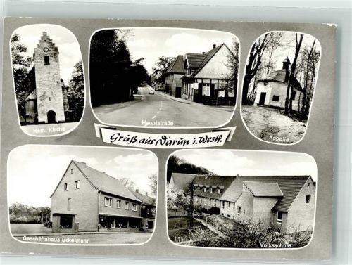 Darup Kath. Kirche Hauptstraße Kapelle Volksschule
