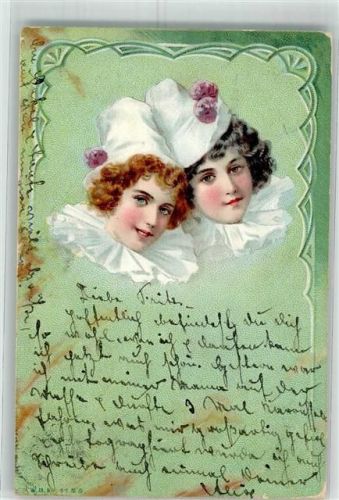 1902 Pierrette Lithographie