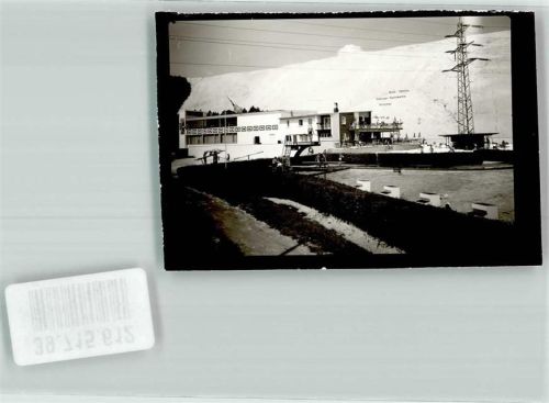 Hirschau Monte Kaolino Sand Weißer Berg Dünenbad Schwimmbad Ort handschriftlich Foto Original aus Archiv eines Ansichtskartenverlags