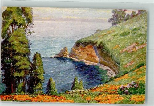sign Sammann D. Fernes Gestade Landschaft am Meer