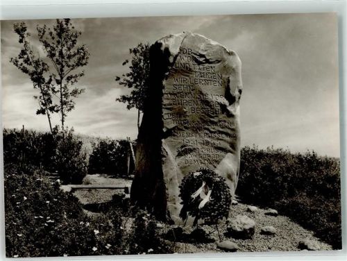 Illmensee Denkmal Gedenkstein