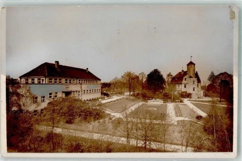 Bad Wimpfen Erich-Sailer-Heim und Kurhaus im Kurpark Foto Original aus Archiv eines Ansichtskartenverlags Ort handschriftlich