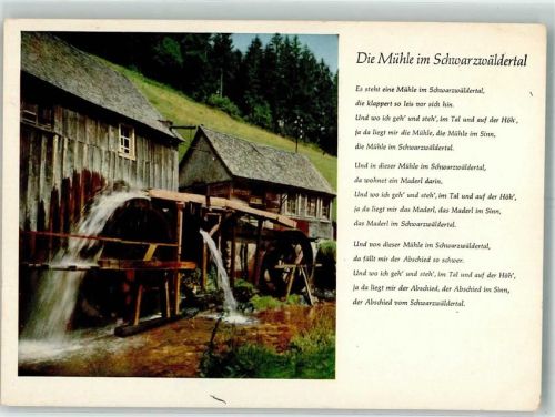 Die Mühle im Schwarzwäldertal