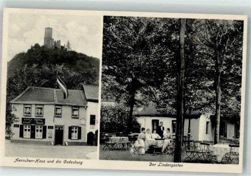 Bad Godesberg Godesburg Gasthaus Aennchen-Haus Lindenwirtin