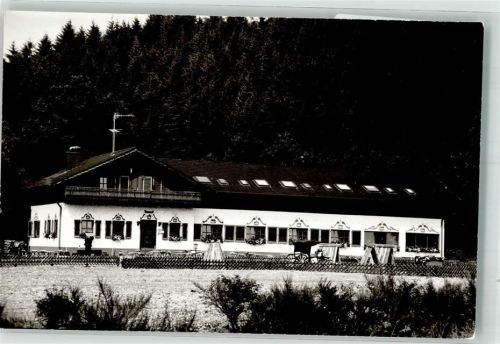 Netphen Gasthaus Forellenhof Ort handschriftlich Foto Original aus Archiv eines Ansichtskartenverlags