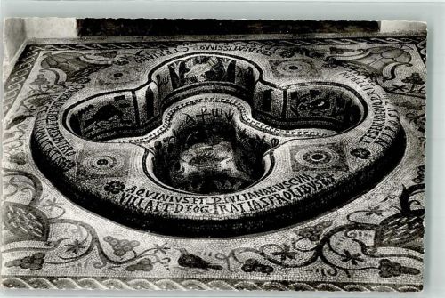 Tunis Museum Baptistére Mosaik Kelibia