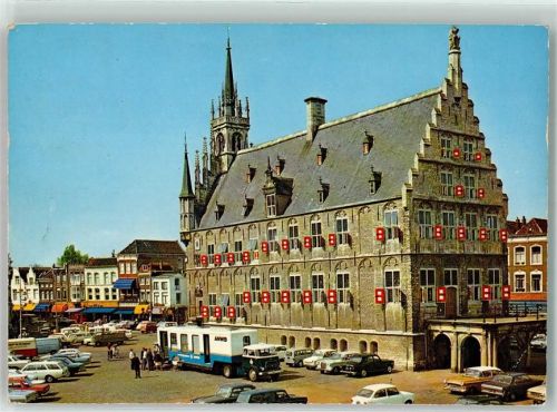 Gouda 1972 Rathaus LKW Auto