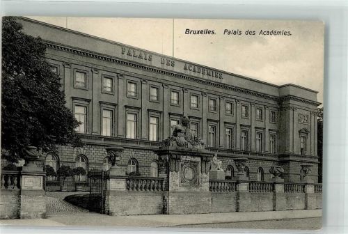 Brüssel Denkmal Palast der Akademien