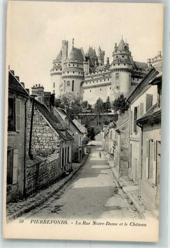 Pierrefonds Schloss La Rue Notre-Dame