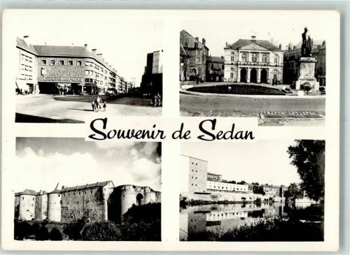 Sedan Denkmal Rathaus Schloss Porte Monumentale