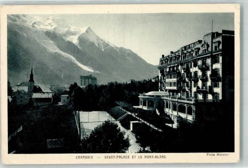 Chamonix-Mont-Blanc 1935 Hotel Savoy Palace