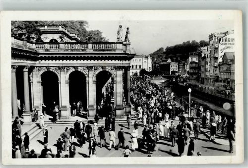 Karlovy Vary 1938 Mühlbrunnkolonade