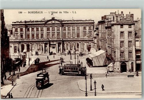 Bordeaux Straßenbahn Rathaus