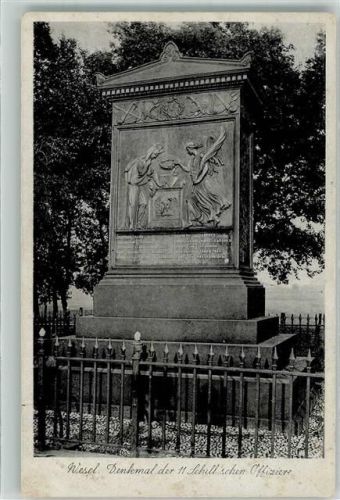 Wesel Denkmal der 11 Schill`schen Offiziere