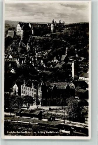 Heidenheim Schloss Hellenstein Bahnhof