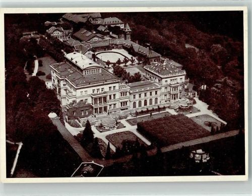 Essen 1954 Fliegeraufnahme Villa Hügel
