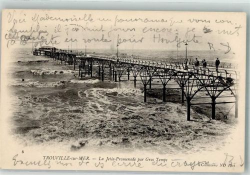Trouville-sur-Mer 1903 Jetée-Promenade