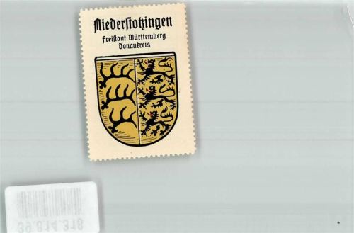 Niederstotzingen Freistaat Württemberg Donaukreis