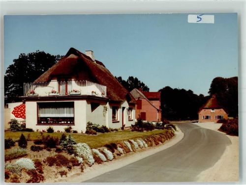Thumby Dorfstrasse Ort handschriftlich Foto Original aus Archiv eines Ansichtskartenverlags