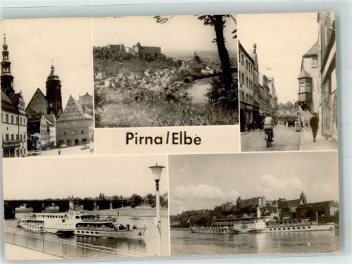 Pirna Raddampfer Kirche Schloss