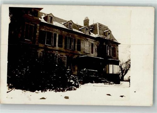Munster Winter Ort handschriftlich Schloss Leutenbach