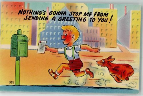 Nothing gonna Stop me from sending a Greeting to you Briefkasten