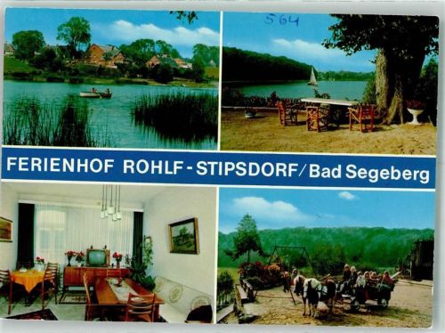 Stipsdorf Ferienhof Rohlf am Großen Segeberger See mit Ponykutsche