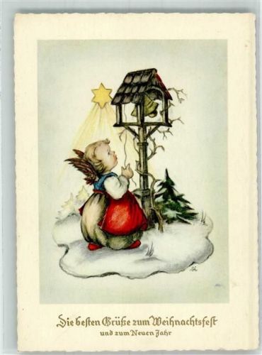 1957 Weihnachten Glocke läuten