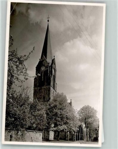 Freren Kath.Kirche Ort handschriftlich Foto Original aus Archiv eines Ansichtskartenverlags