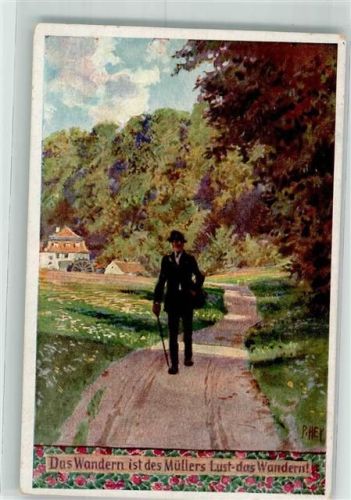 Volksliederkarten Nr. 64 Das Wandern VDA