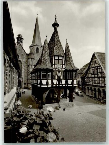 Michelstadt Rathaus Oldtimer
