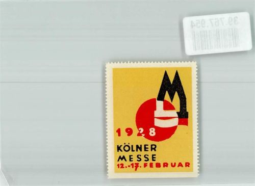Köln Deutz 105 Kölner Messe 1928