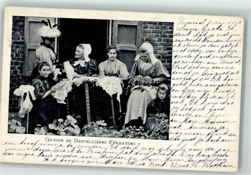 1920 Frauen Flämische Tracht