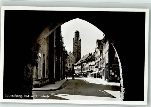 Ravensburg Kirchstrasse Geschäft Cafe
