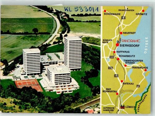 Sierksdorf Fliegeraufnahme Hotel Panoramic