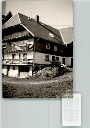 Waldau Hotel Bühlhof Ort handschriftlich Foto Original aus Archiv eines Ansichtskartenverlags