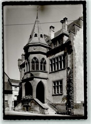 79215 W7807 Elzach FOTO KEINE AK Rathaus Ort handschriftlich Foto Original aus Archiv eines Ansichtskartenverlags