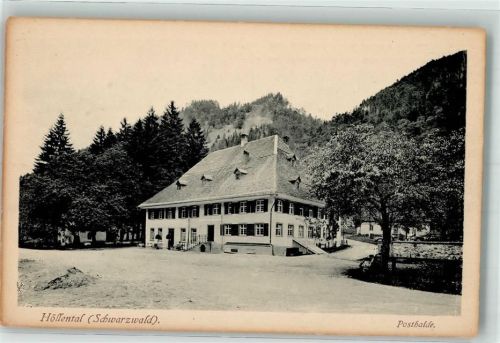 Breitnau Gasthaus Posthalde Verlag Velten