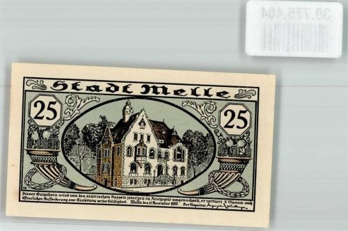 Melle 1920 25 Gutschein